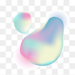 渐变流体矢量素材,免抠元素