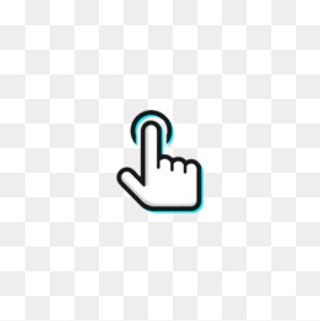 鼠标点击 鼠标手 手势动作,免抠元素