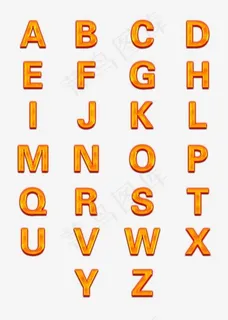 菜鸟图库金色立体质感纹路字母