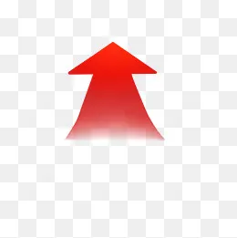 红色向上大箭头PNG,免抠元素(2000*2000px)psd模版下载
