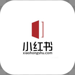 手机APP小红书图标设计,免抠元素(512*512px)