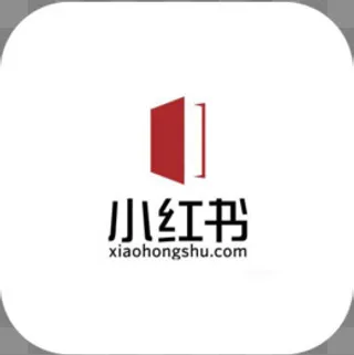 手机APP小红书图标设计,免抠元素