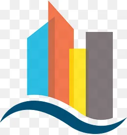 现代简约地产家具矢量LOGO,免抠元素