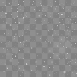 白色飞扬雪花,免抠元素