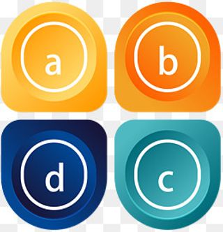 矢量手绘彩色标签,免抠元素