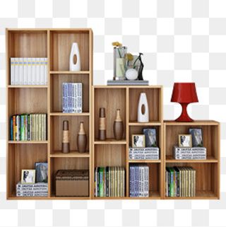 儿童组合收纳小书柜,免抠元素