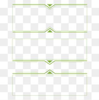 绿色简洁风格边框下载,免抠元素