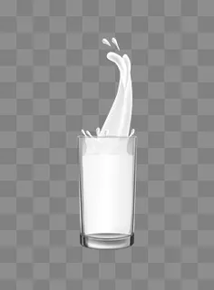 直立式白色牛奶杯 直立式白色牛奶杯