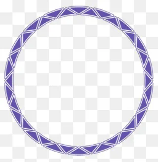几何圆形边框