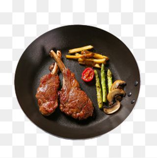 法式红酒羊排,免抠元素