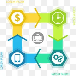 矢量手绘PPT标签(1954*1955px)ai矢量模版下载