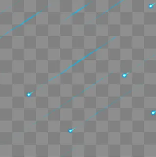 炫彩蓝色光点免抠图,免抠元素