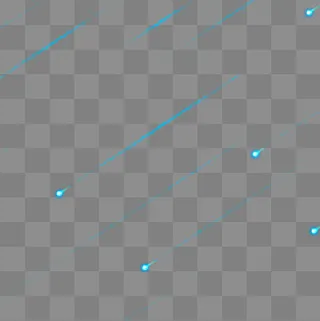 炫彩蓝色光点免抠图,免抠元素
