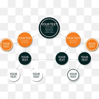 团队人员架构图,免抠元素