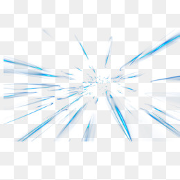 蓝色坠落科技炫光,免抠元素