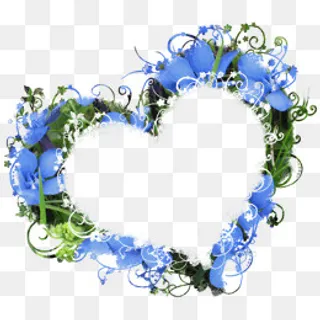 214情人节花朵爱心,免抠元素