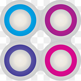 现代简约几何PPT元素矢量图