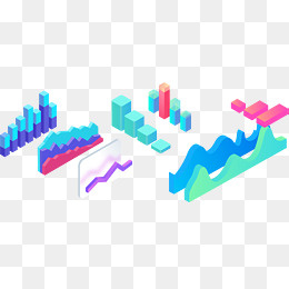 2.5D矢量图表集合,免抠元素(2174*928px)ai矢量模版下载