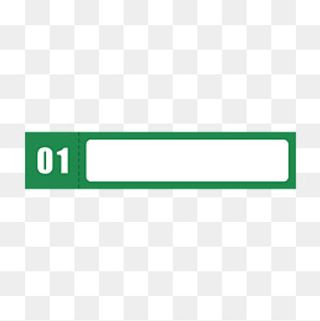 绿色扁平化标题框免费下载,免抠元素