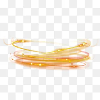 黄色旋转炫光,免抠元素