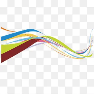 流动色彩动感封面,免抠元素