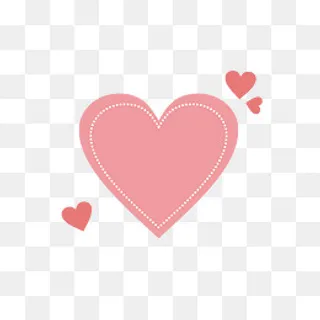 卡通爱心免抠元素