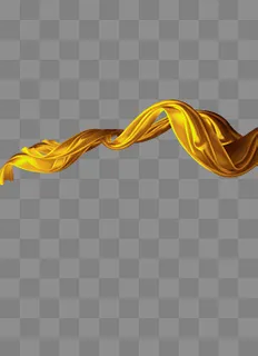 洒金飘带,免抠元素