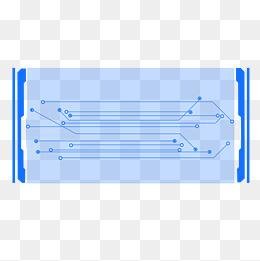 科技风PSD透明底,免抠元素