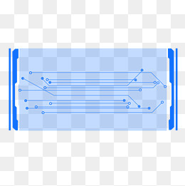 科技风PSD透明底,免抠元素