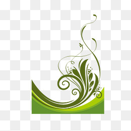 优美曲线封面背景,免抠元素