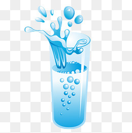 卡通水杯矢量图下载