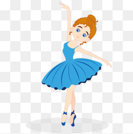 跳舞的女孩,免抠元素