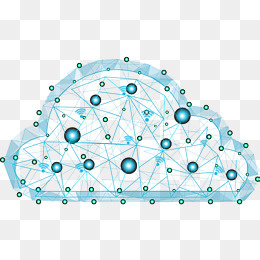 科技云平台,免抠元素
