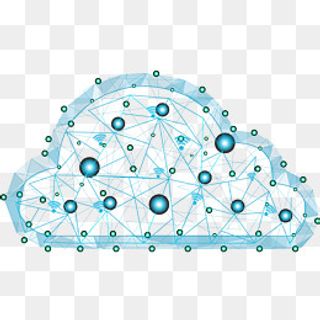 科技云平台,免抠元素