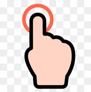 点击反馈箭头图片手指鼠标,免抠元素