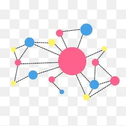 彩色不规则图形