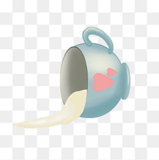 手绘卡通碗png素材,免抠元素