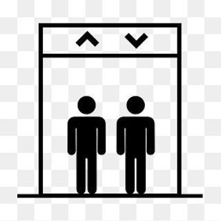 矢量电梯图标,免抠元素