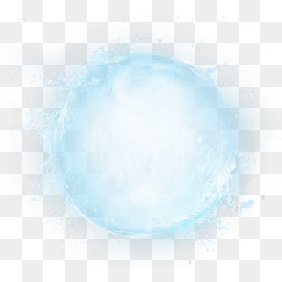 水花制作的圆环,免抠元素