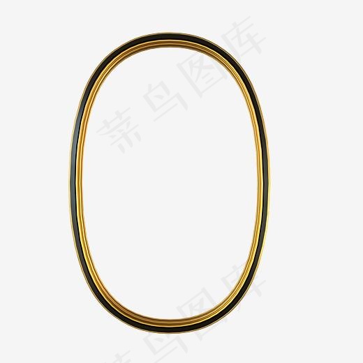 精致黑金立体倒计时数字0