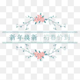 彩色小清新电商新年换新促销标签(500*500px)psd模版下载