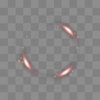 发光旋转线条光效,免抠元素