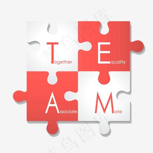 红白拼图团队英语