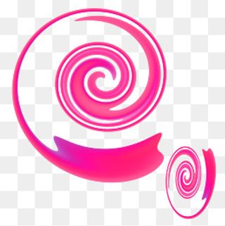 粉红色流体渐变元素,免抠元素