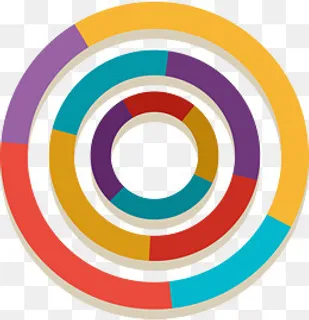 简约CMYK色卡色环矢量图,免抠元素 简约CMYK色卡色环矢量图,免抠元素