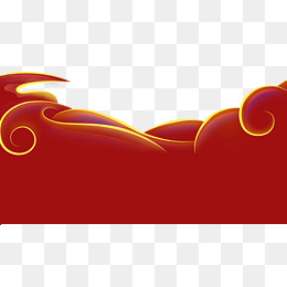 红色底边卡片标签,免抠元素