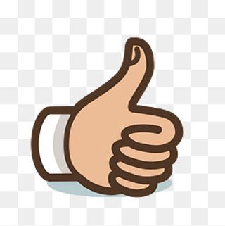 点赞夸奖竖大拇指矢量图标免抠图,免抠元素