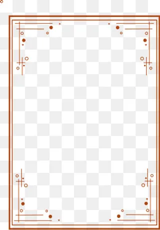 春节新年中国风红色矢量边框元素