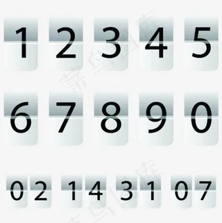 手绘水晶数字按键