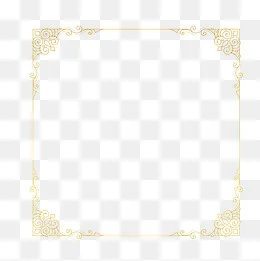 方形四角装饰边框,免抠元素(2126*2126px)eps,ai矢量模版下载